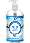 Cleanstream Relax Anal Lubricant - Desensitizing 17oz
